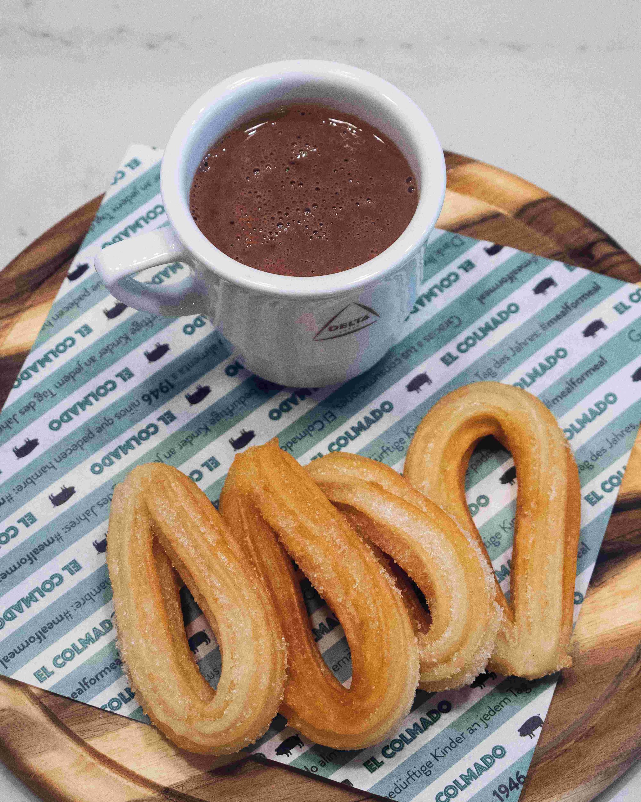 Churros con Chocolate